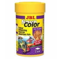 Hrana fulgi pentru toate speciile  JBL NovoColor 250 ml 